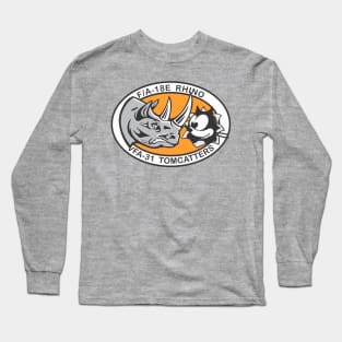 VFA-31 Tomcatters - Rhino Long Sleeve T-Shirt